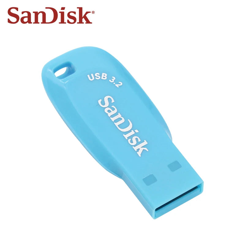 SanDisk USB 3.2 Flash Drive 128GB 64GB 32GB Up to 100Mb/s Pen Drive Original storage Memory Stick for Computer U disk pendrive