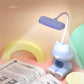Creative Cute Cat Flexible Led Study Desk Lamp with Phone Holder Bedside Color Adjust Table Lamp for Kids Student Room
