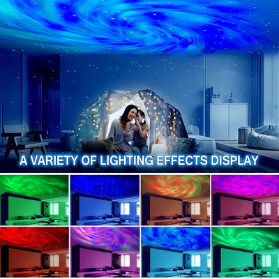 Astronaut Galaxy Starry Projector Night Light Star Projector Night Lamp with Timer and Remote For Bedroom Decorative Kids Gift