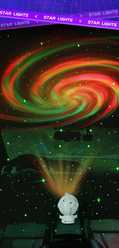 Astronaut Galaxy Starry Projector Night Light Star Projector Night Lamp with Timer and Remote For Bedroom Decorative Kids Gift