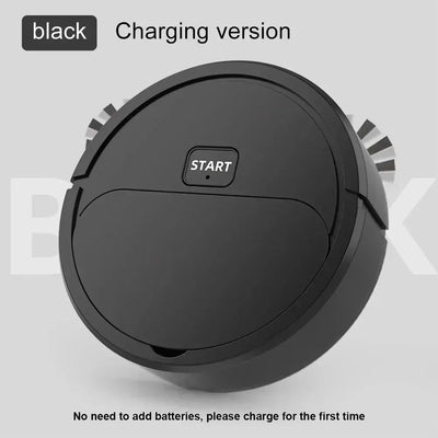 2024 Automatic Portable Mini Home Floor Robotic Vacuum Cleaner USB Rechargeable Wet Dry Three-In-One Sweeping Machine for Home