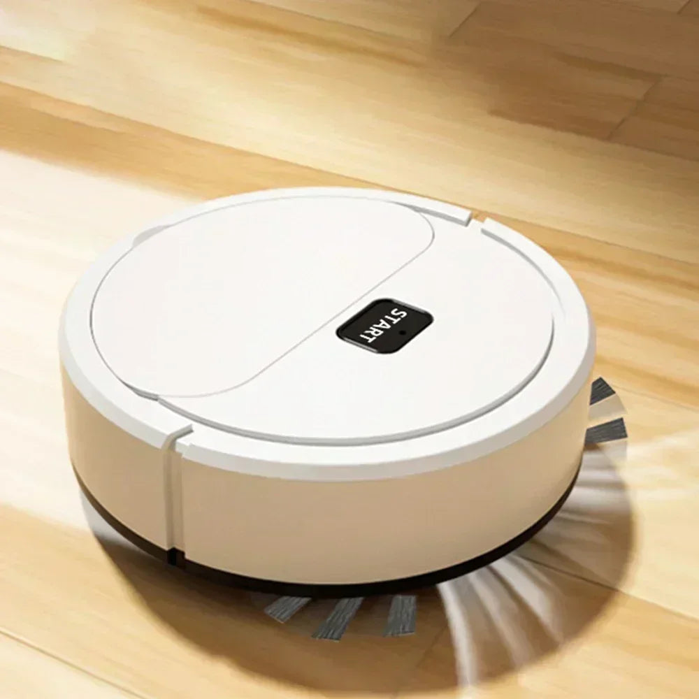 2024 Automatic Portable Mini Home Floor Robotic Vacuum Cleaner USB Rechargeable Wet Dry Three-In-One Sweeping Machine for Home2024 Automatic Portable Mini Home Floor Robotic Vacuum Cleaner USB Rechargeable Wet Dry Three-In-One Sweeping Machine for Home
