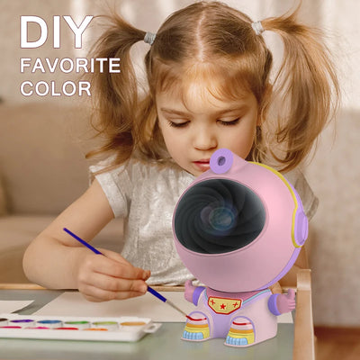 Astronaut Galaxy Starry Projector Night Light Star Projector Night Lamp with Timer and Remote For Bedroom Decorative Kids Gift