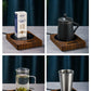 100°C Cup Heater Mug Warmer Hot Tea Makers Automatic Warmer Coaster 5 Gear Temperature Cup Heaters Coffee Milk Tea Heating Pad