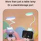 Creative Cute Cat Flexible Led Study Desk Lamp with Phone Holder Bedside Color Adjust Table Lamp for Kids Student Room