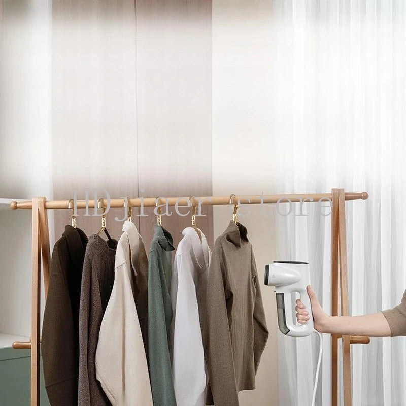 Handheld Vacuum Steamer  Steam Iron With Powerful Suction For Fast Wrinkle Removal