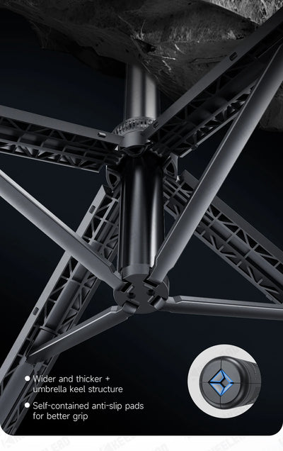 C17 Selfie Stick Tripod Phones Stand for Cell phone AI Tracking 360°Auto-Rotation Shoot with Remote Control, Optional Fill Light