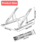 Foldable Laptop Stand Adjustable Portable Notebook Bracket Support Base ABS Holder For Macbook Air Pro Accessories