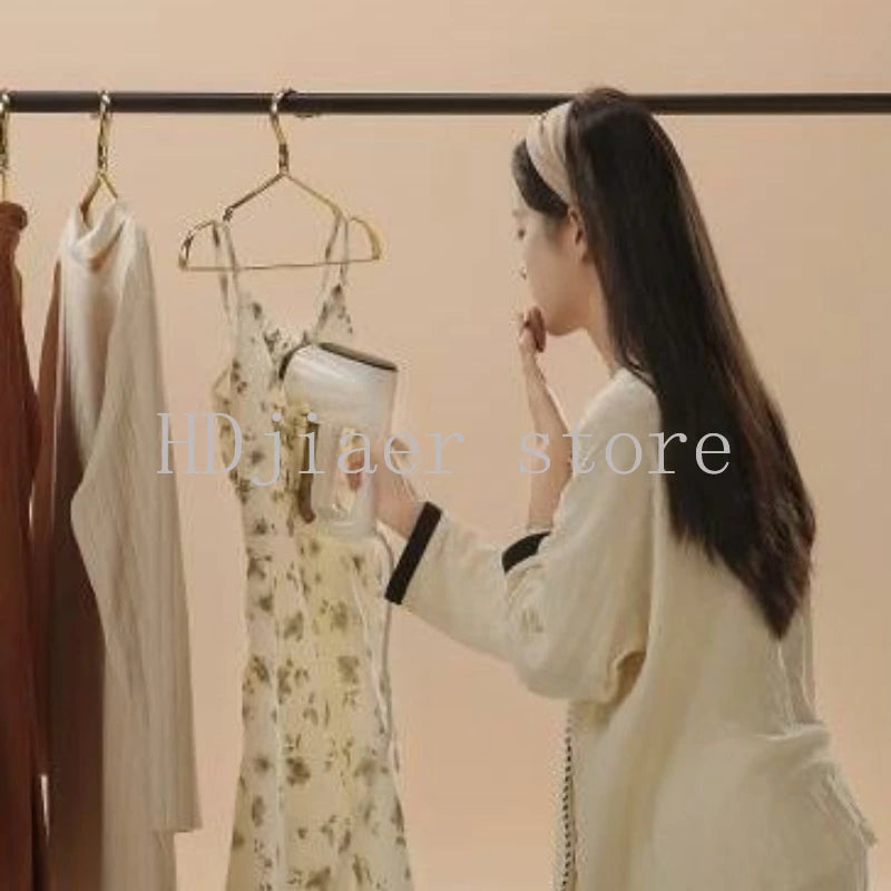 Handheld Vacuum Steamer  Steam Iron With Powerful Suction For Fast Wrinkle Removal