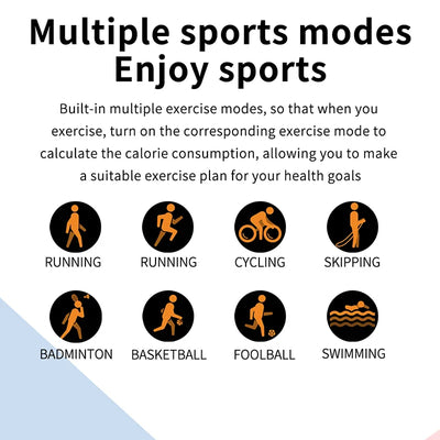 2023 New Smart Watch Women Men Sport Fitness Smartwatch Waterproof Watches Bluetooth Sleep Heart Rate Monitor For Android ios